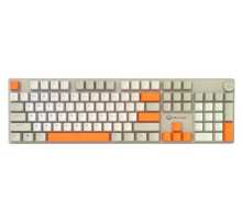 Клавиатура игровая проводная Meetion MK009RDP / White