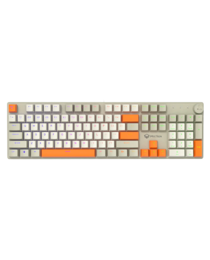 Клавиатура игровая проводная Meetion MK009RDP / White