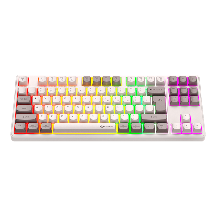 Клавиатура игровая беспроводная Meetion MK14 / White