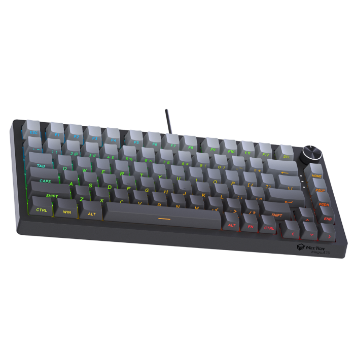 Клавиатура игровая проводная Meetion Magic A75 / Black 