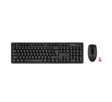 Комплект беспроводной (клавиатура+мышь) A4Tech 3330N / Black