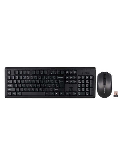 Комплект беспроводной (клавиатура+мышь) A4Tech 4200N / Black