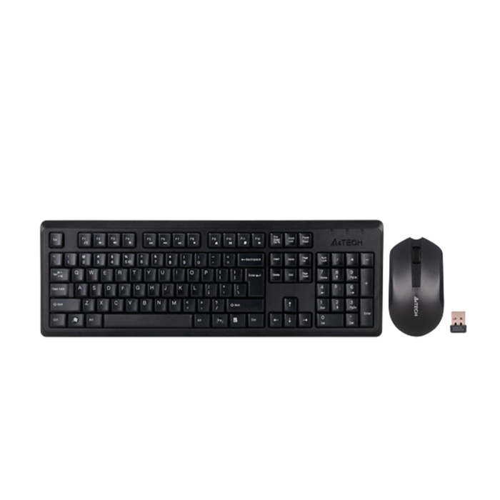 Комплект беспроводной (клавиатура+мышь) A4Tech 4200N / Black