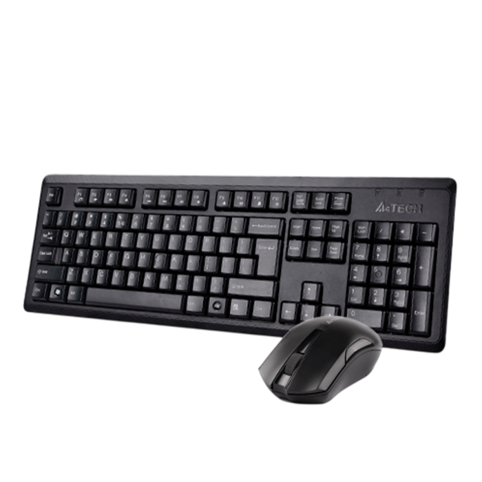 Комплект беспроводной (клавиатура+мышь) A4Tech 4200N / Black
