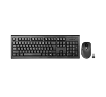 Комплект беспроводной (клавиатура+мышь) A4Tech 7100N / Black