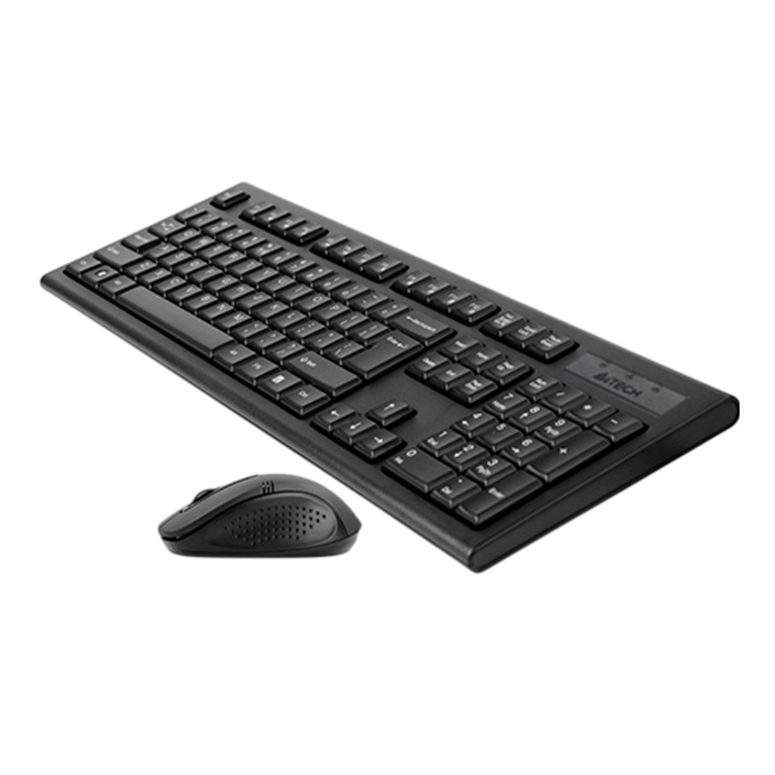 Комплект беспроводной (клавиатура+мышь) A4Tech 7100N / Black