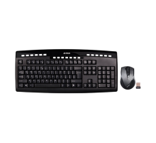 Комплект беспроводной (клавиатура+ мышь) A4Tech 9200F / Black