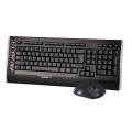 Комплект беспроводной (клавиатура+мышь) A4Tech 9300F / Black