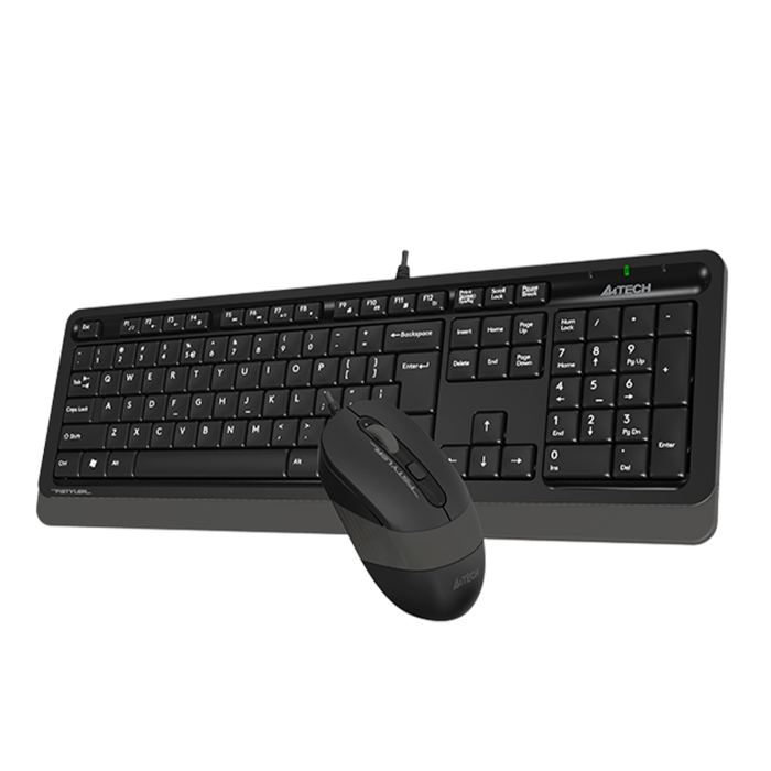 Комплект проводной (клавиатура+мышь) A4Tech Fstyler F1010 / Grey