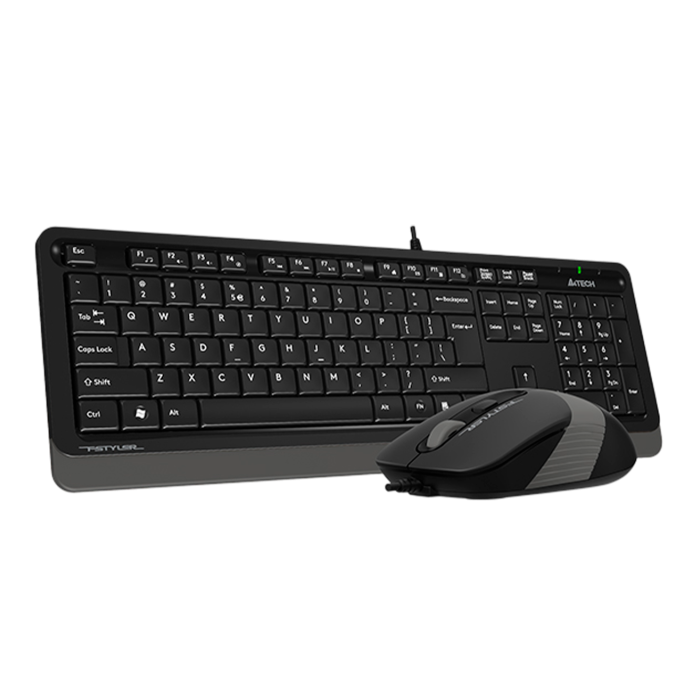 Комплект проводной (клавиатура+мышь) A4Tech Fstyler F1010 / Grey