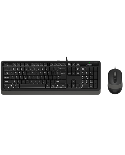 Комплект проводной (клавиатура+мышь) A4Tech Fstyler F1010 / Grey