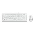 Комплект проводной (клавиатура+мышь) A4Tech Fstyler F1010 / White