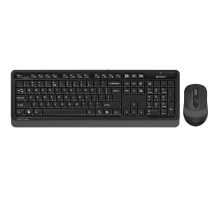 Комплект беспроводной (клавиатура+ мышь) A4Tech Fstyler FG1010 / Grey