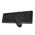 Комплект беспроводной (клавиатура+ мышь) A4Tech Fstyler FG1010 / Grey