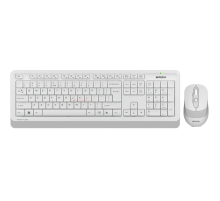 Комплект беспроводной (клавиатура+мышь) A4Tech Fstyler FG1010 / White