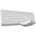 Комплект беспроводной (клавиатура+мышь) A4Tech Fstyler FG1010 / White