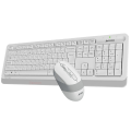 Комплект беспроводной (клавиатура+мышь) A4Tech Fstyler FG1010 / White