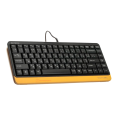 Комплект проводной (клавиатура+ мышь) A4Tech Fstyler F1110 Bumblebee / Black-Yellow