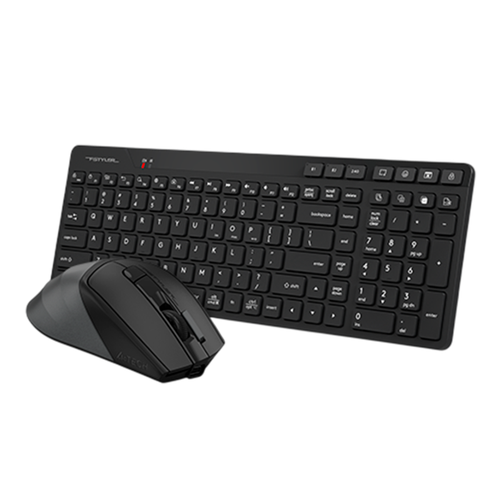 Комплект беспроводной (клавиатура+ мышь) A4Tech Fstyler FB2800C AIR2 / Black