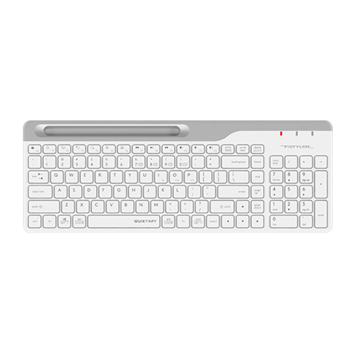Клавиатура беспроводная A4Tech Fstyler FBK25 / White