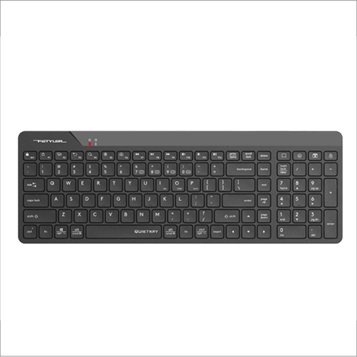 Клавиатура беспроводная A4Tech Fstyler FBK27C AS / Black