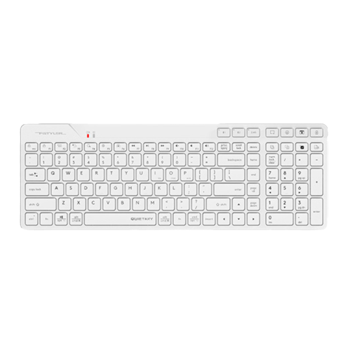 Клавиатура беспроводная A4Tech FBK27C AS / White