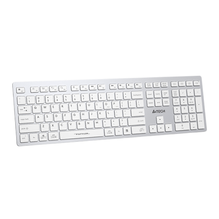 Клавиатура беспроводная A4Tech Fstyler FBX50C / White