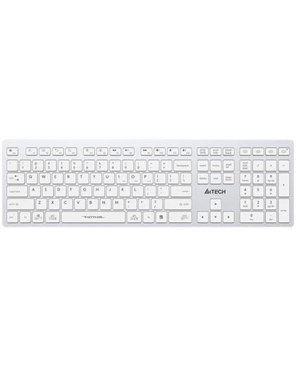 Клавиатура беспроводная A4Tech Fstyler FBX50C / White