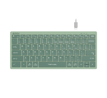 Клавиатура беспроводная A4Tech Fstyler FBX51C / Matcha Green