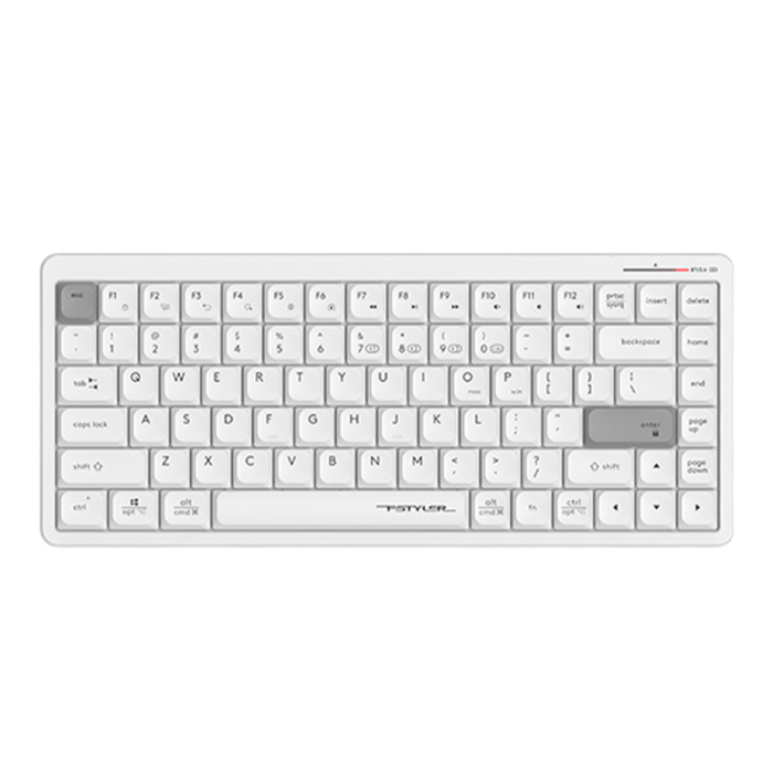 Клавиатура беспроводная A4Tech Fstyler FBX53C / White