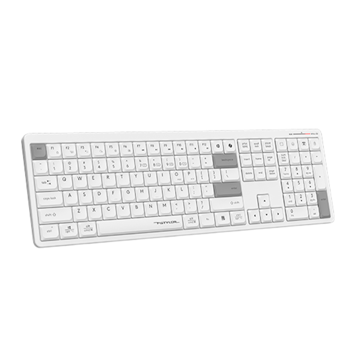 Клавиатура беспроводная A4Tech Fstyler FBX55C / White