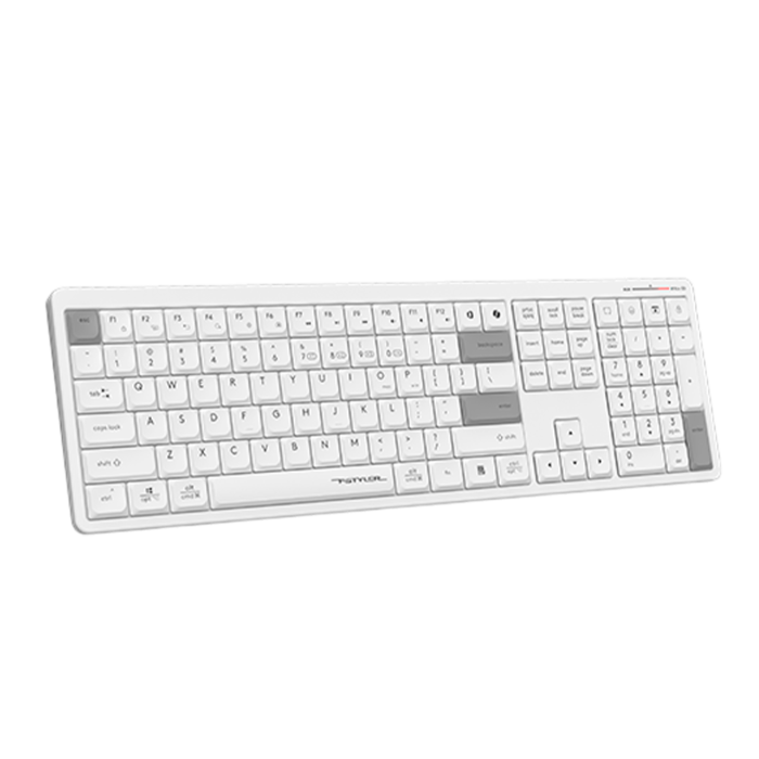 Клавиатура беспроводная A4Tech Fstyler FBX55C / White