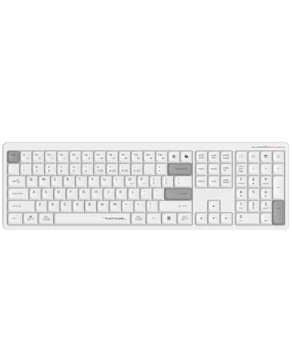 Клавиатура беспроводная A4Tech Fstyler FBX55C / White