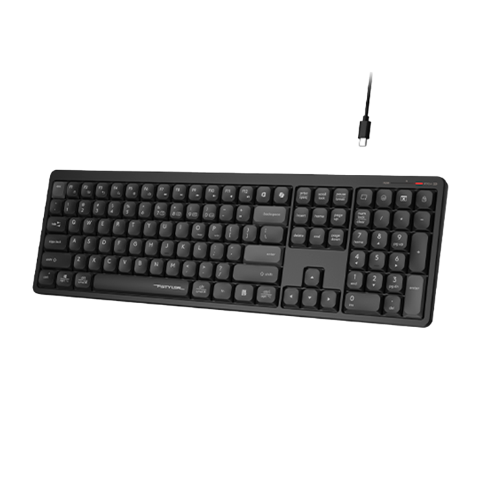 Клавиатура беспроводная A4Tech Fstyler FBX55C / Grey