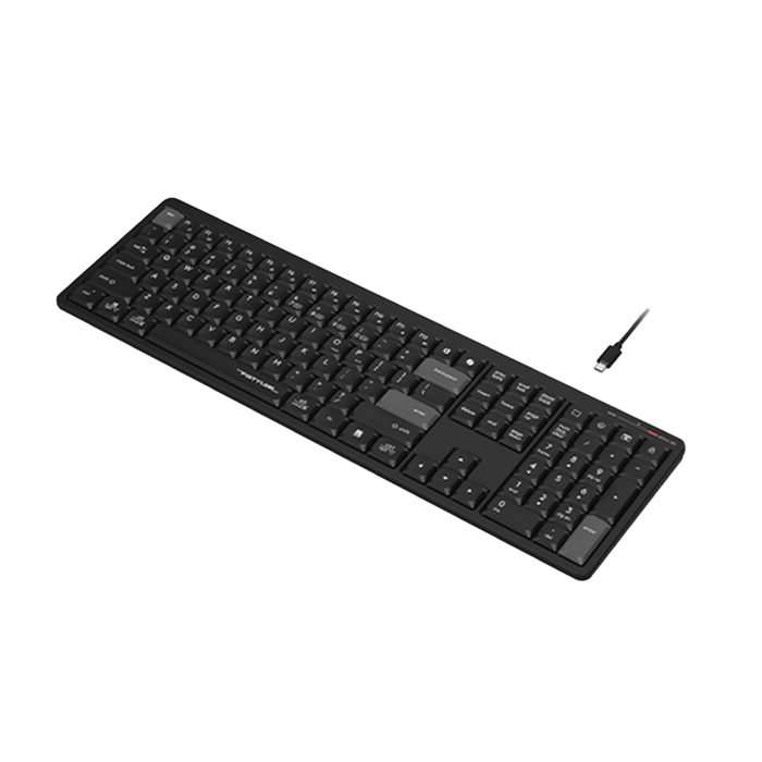 Клавиатура беспроводная A4Tech Fstyler FBX55C / Grey