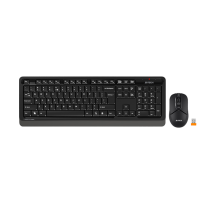 Комплект беспроводной (клавиатура+ мышь) A4Tech Fstyler FG1012 / Black + Grey