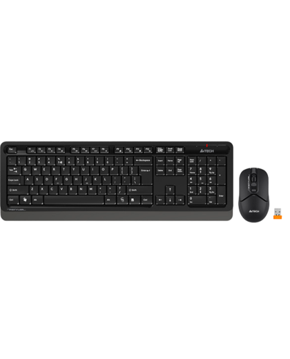 Комплект беспроводной (клавиатура+ мышь) A4Tech Fstyler FG1012 / Black + Grey