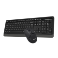 Комплект беспроводной (клавиатура+ мышь) A4Tech Fstyler FG1012 / Black + Grey