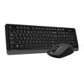 Комплект беспроводной (клавиатура+ мышь) A4Tech Fstyler FG1012 / Black + Grey