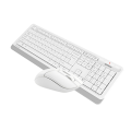 Комплект беспроводной (клавиатура+мышь) A4Tech Fstyler FG1012 / White Grey