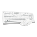 Комплект беспроводной (клавиатура+мышь) A4Tech Fstyler FG1012 / White Grey