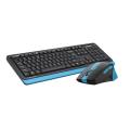 Комплект беспроводной (клавиатура+мышь) A4Tech Fstyler FG1035 / Navy Blue