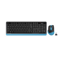 Комплект беспроводной (клавиатура+мышь) A4Tech Fstyler FG1035 / Navy Blue
