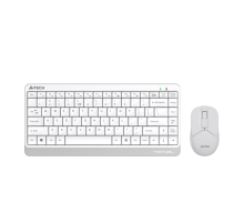 Комплект беспроводной (клавиатура+мышь) A4Tech Fstyler FG1112S / White