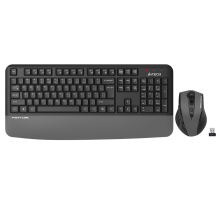 Комплект беспроводной (клавиатура+мышь) A4Tech Fstyler FG2500 Plus / Grey