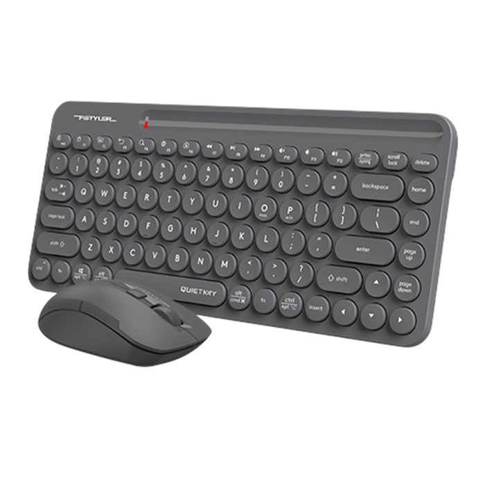 Комплект беспроводной (клавиатура+мышь) A4Tech Fstyler FG3200 AIR2 / Grey