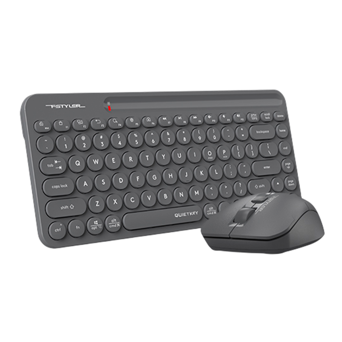 Комплект беспроводной (клавиатура+мышь) A4Tech Fstyler FG3200 AIR2 / Grey