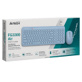 Комплект беспроводной (клавиатура+мышь) A4Tech Fstyler FG3300 Air2 / Blue