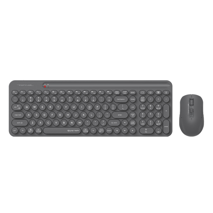 Комплект беспроводной (клавиатура+мышь) A4Tech Fstyler FG3300 Air2 / Grey