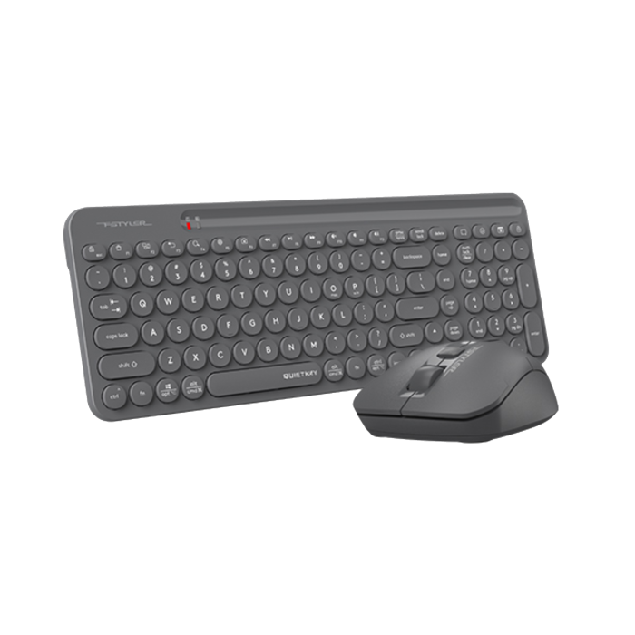 Комплект беспроводной (клавиатура+мышь) A4Tech Fstyler FG3300 Air2 / Grey